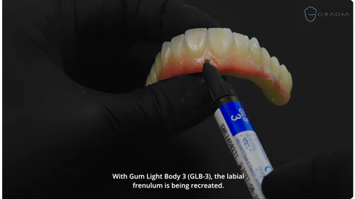 How to paint and micro layer GRADIA PLUS - advanced technique by MDT Justyna Kasta
