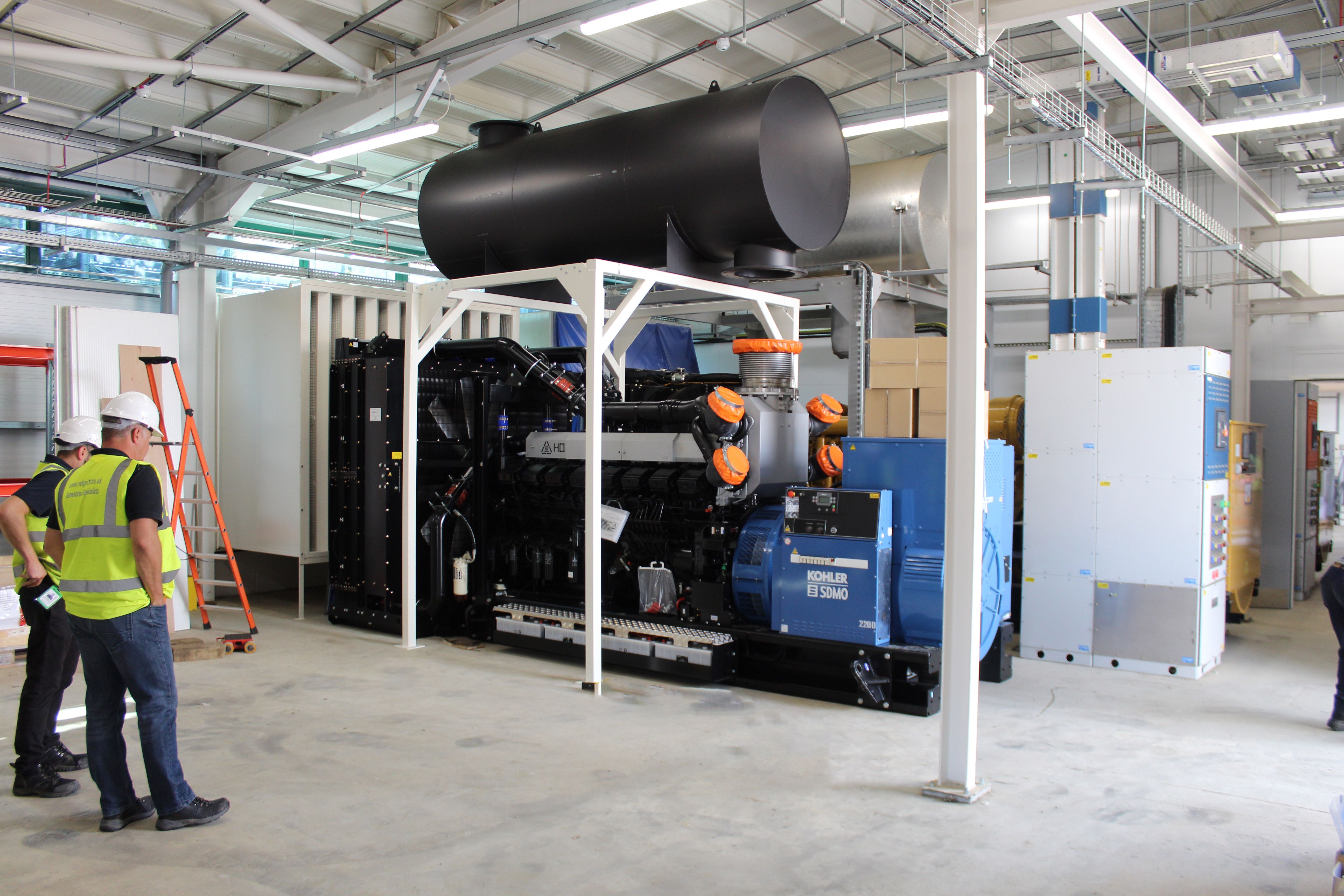 4.4MVA Diesel Generator Installation with Keysourse & a Portsmouth Data Centre