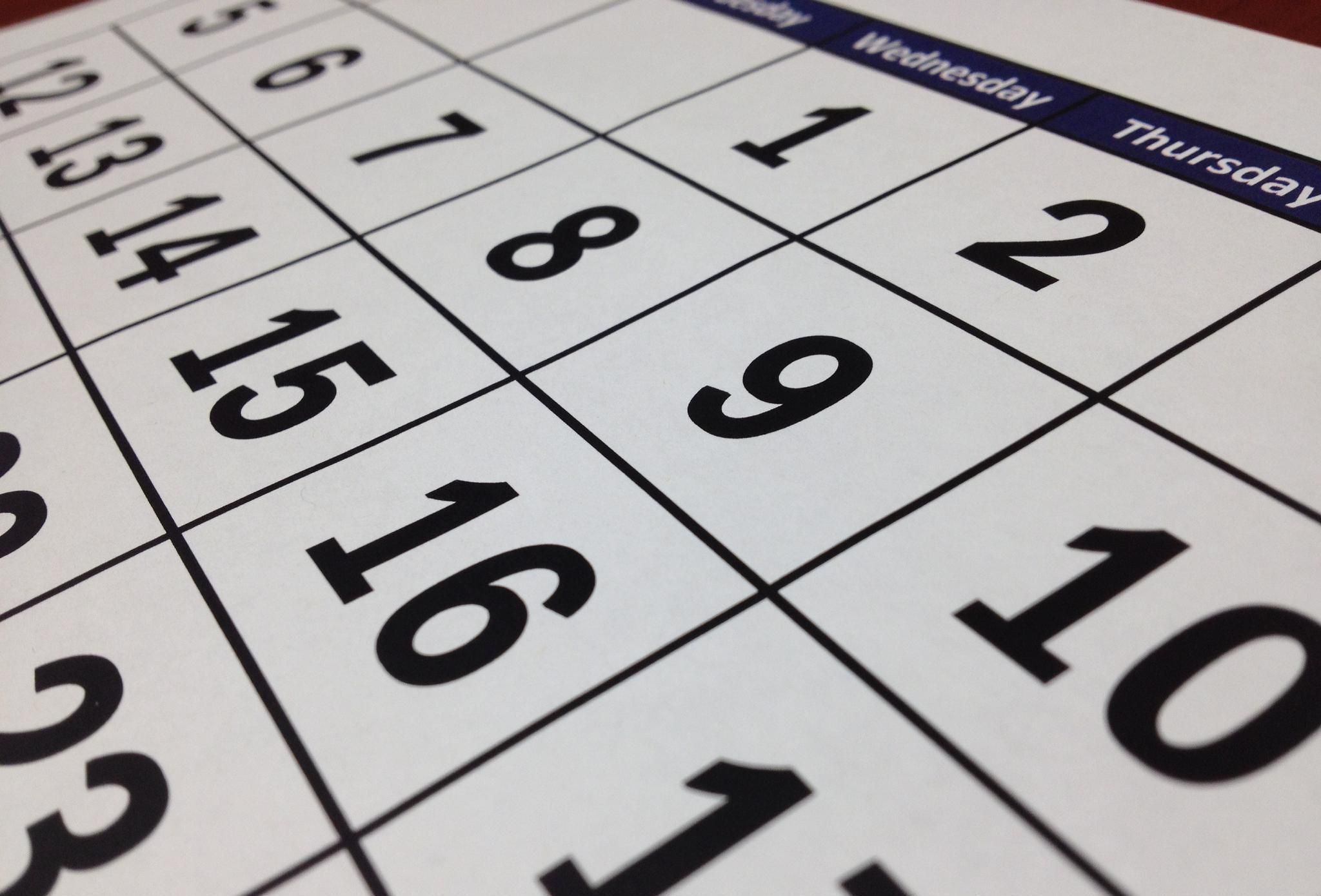 DATES, LIEU ET HORAIRES