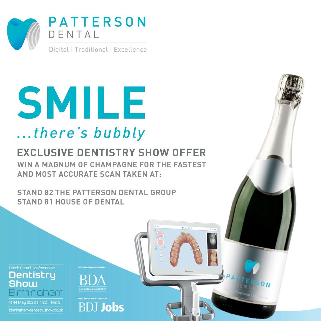 WIN A MAGNUM OF CHAMPAGNE WITH THE PATTERSON DENTAL GROUP