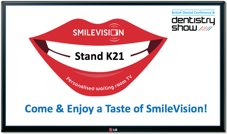 Visit stand K21 for a special taste of SmileVision!