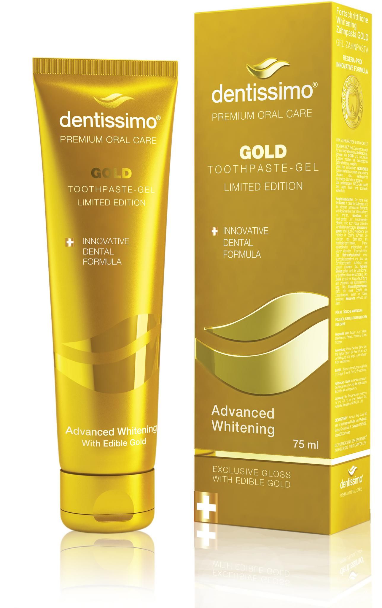 dentissimo advanced whitening gold