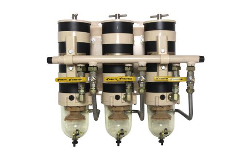 GTB681TM (GA) - TURBINE SERIES TRIPLE MANIFOLD FUEL FILTER WATER SEPARATOR