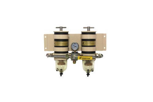 GTB455DM (GA) - TURBINE SERIES DOUBLE MANIFOLD FUEL FILTER WATER SEPARATOR