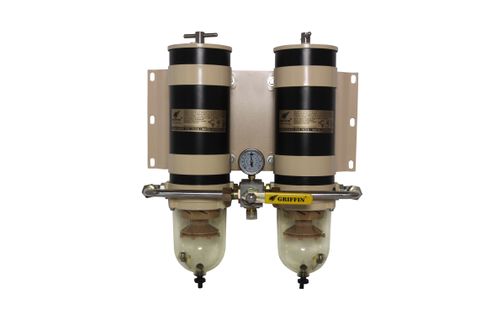 GTB681DM(GA) - TURBINE SERIES DOUBLE MANIFOLD FUEL FILTER WATER SEPARATOR