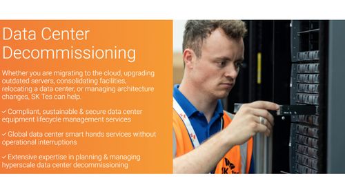 Secure, Managed Data Center Decommissioning