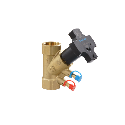 Double regulating valve