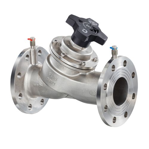 Double regulating valve