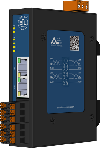 Milesgo Modbus Gateway With  CE Certificate Data Collection Industrial System