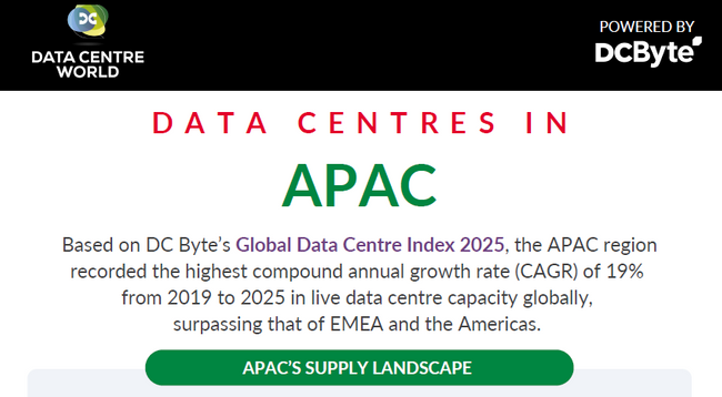 Data Centres in APAC - by DC Byte
