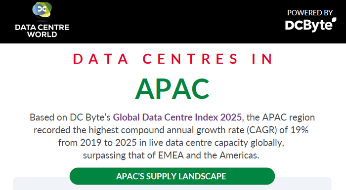 Data Centres in APAC - by DC Byte