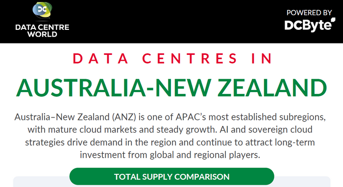 Data Centres in Australia-New Zealand - by DC Byte