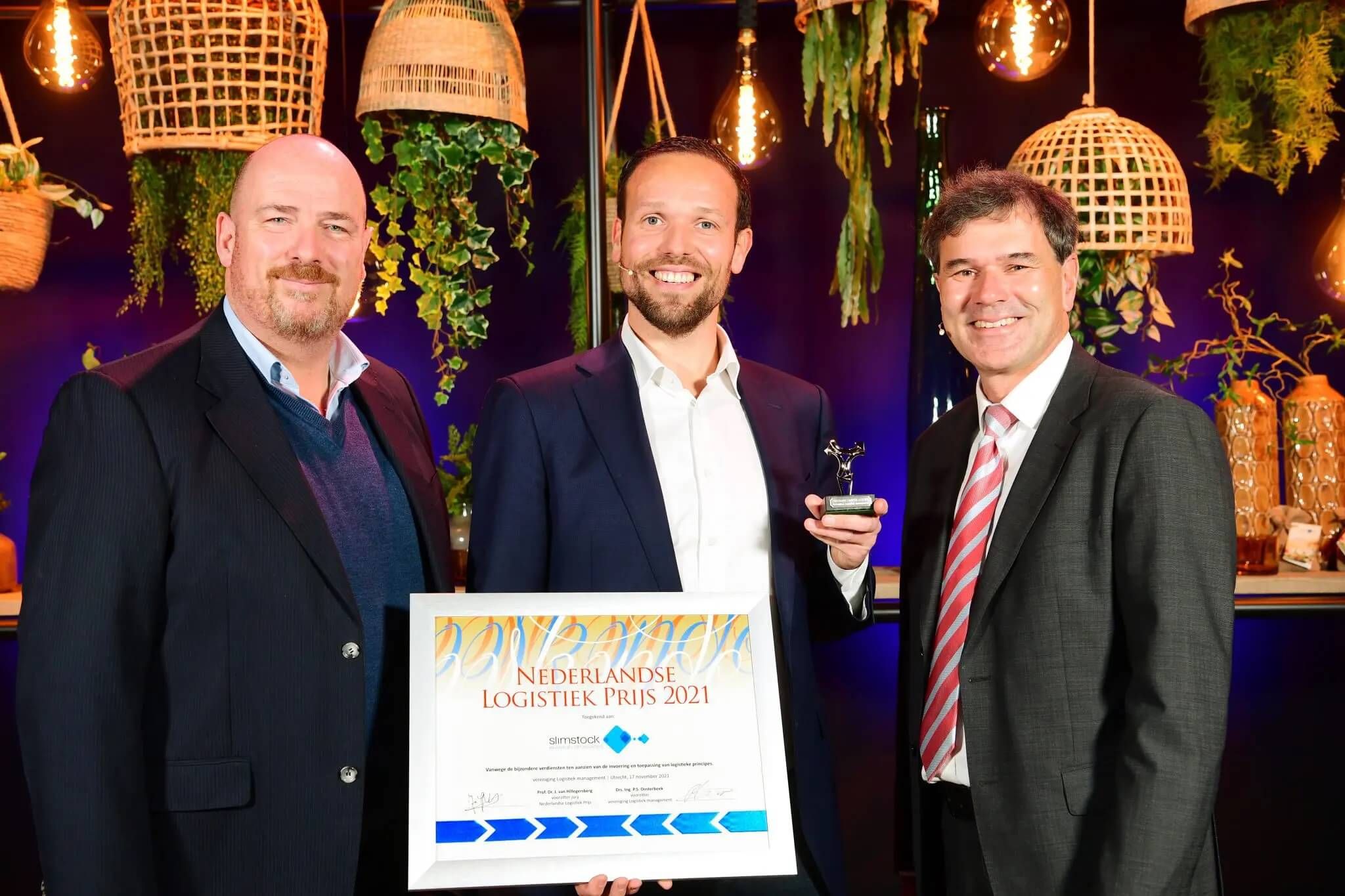 Slimstock takes home the Dutch logistics prize award