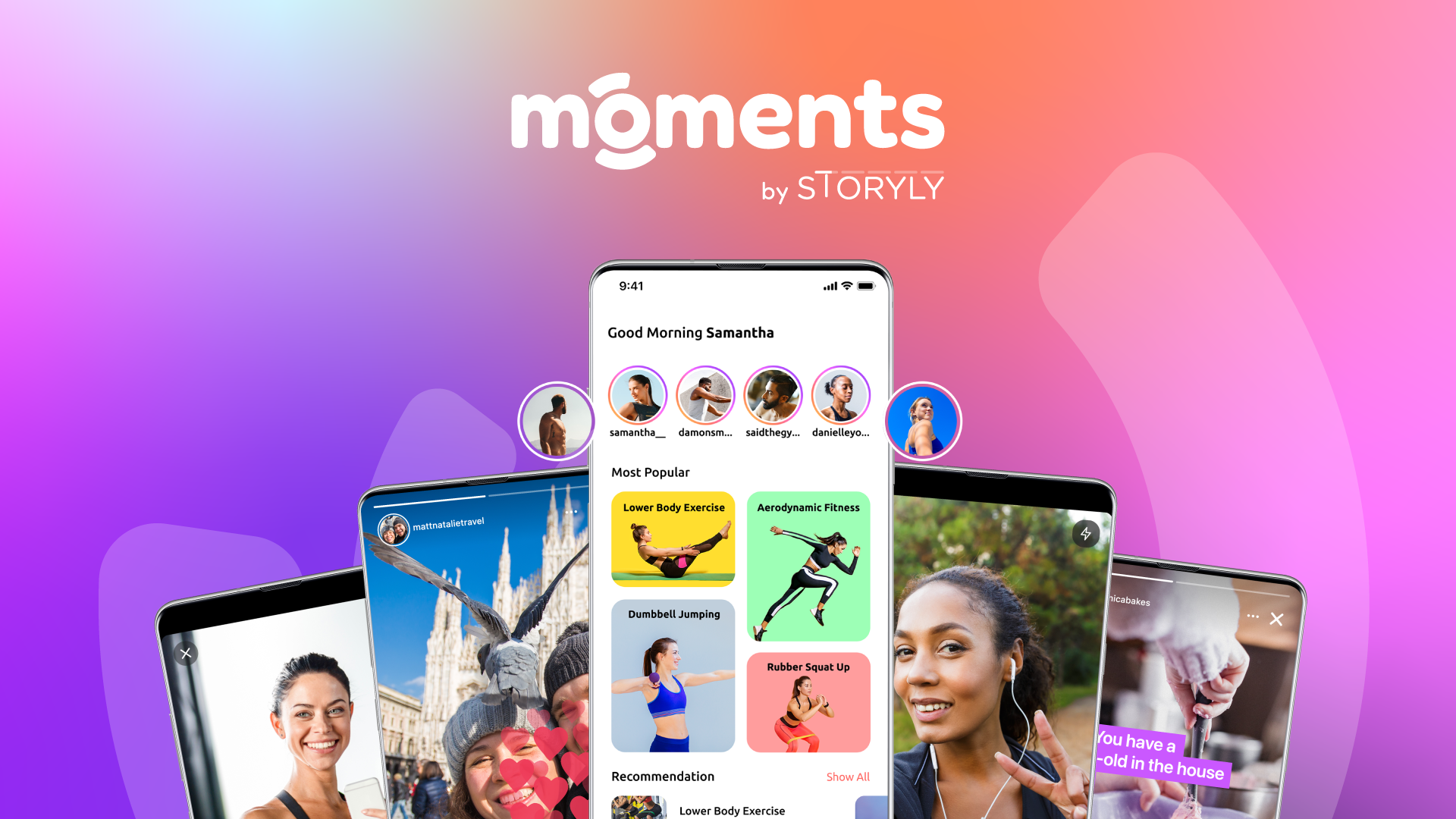 Moments by Storyly turns individual users into creators via user-generated Stories and enables brands to build  in-app communities