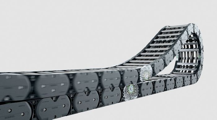 Cutting-edge cable carrier systems