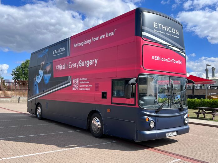 Ethicon takes its UK & Ireland hospital tour off-road to the Future Surgery conference