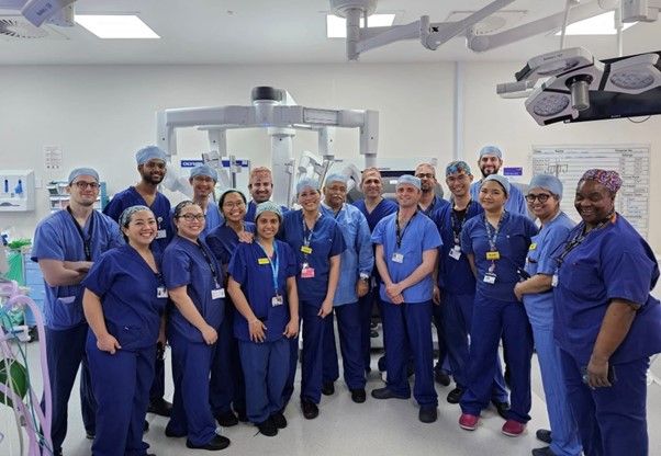 Celebrating one year of robotic-assisted surgery at King’s College Hospital