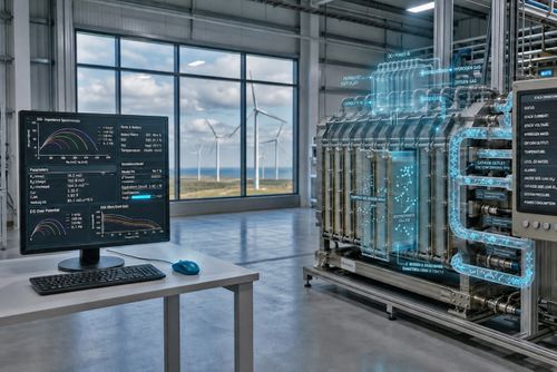 Diagnostic system measures wear in electrolysers and fuel cells during operation