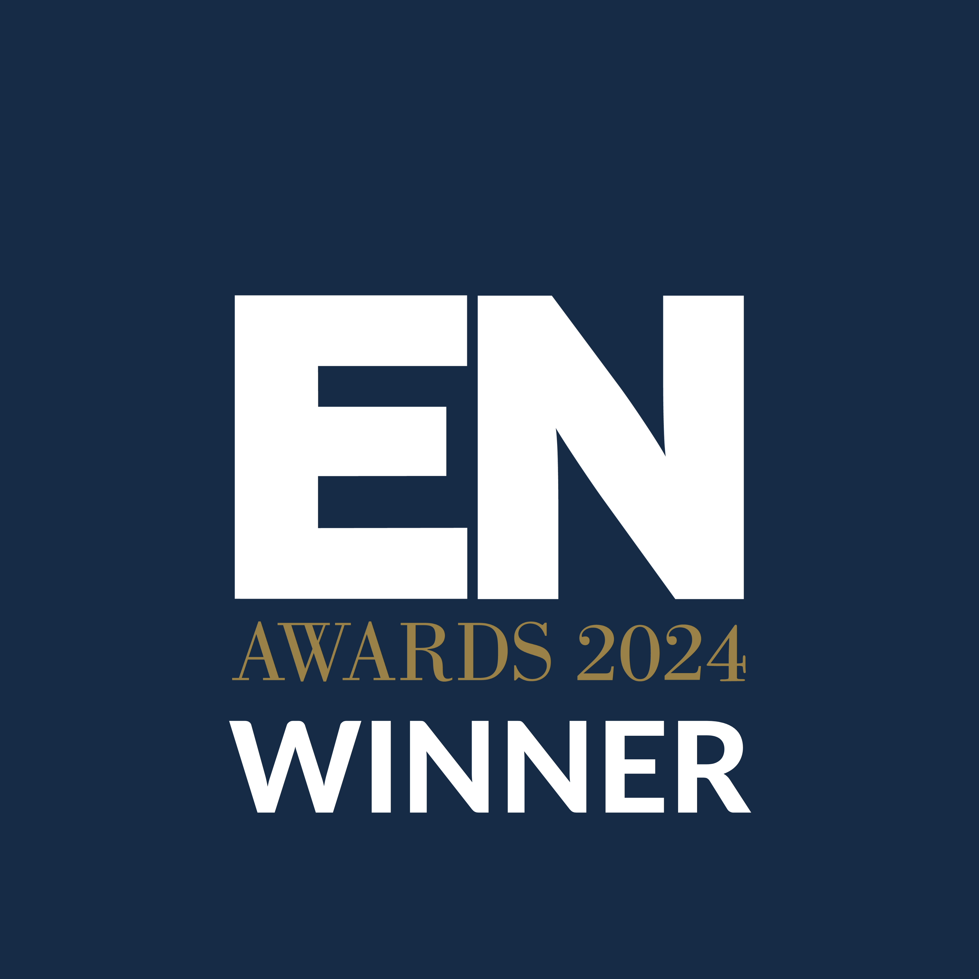 A graphic detailing that HR Technologies UK was a winner at the 2024 EN Awards.