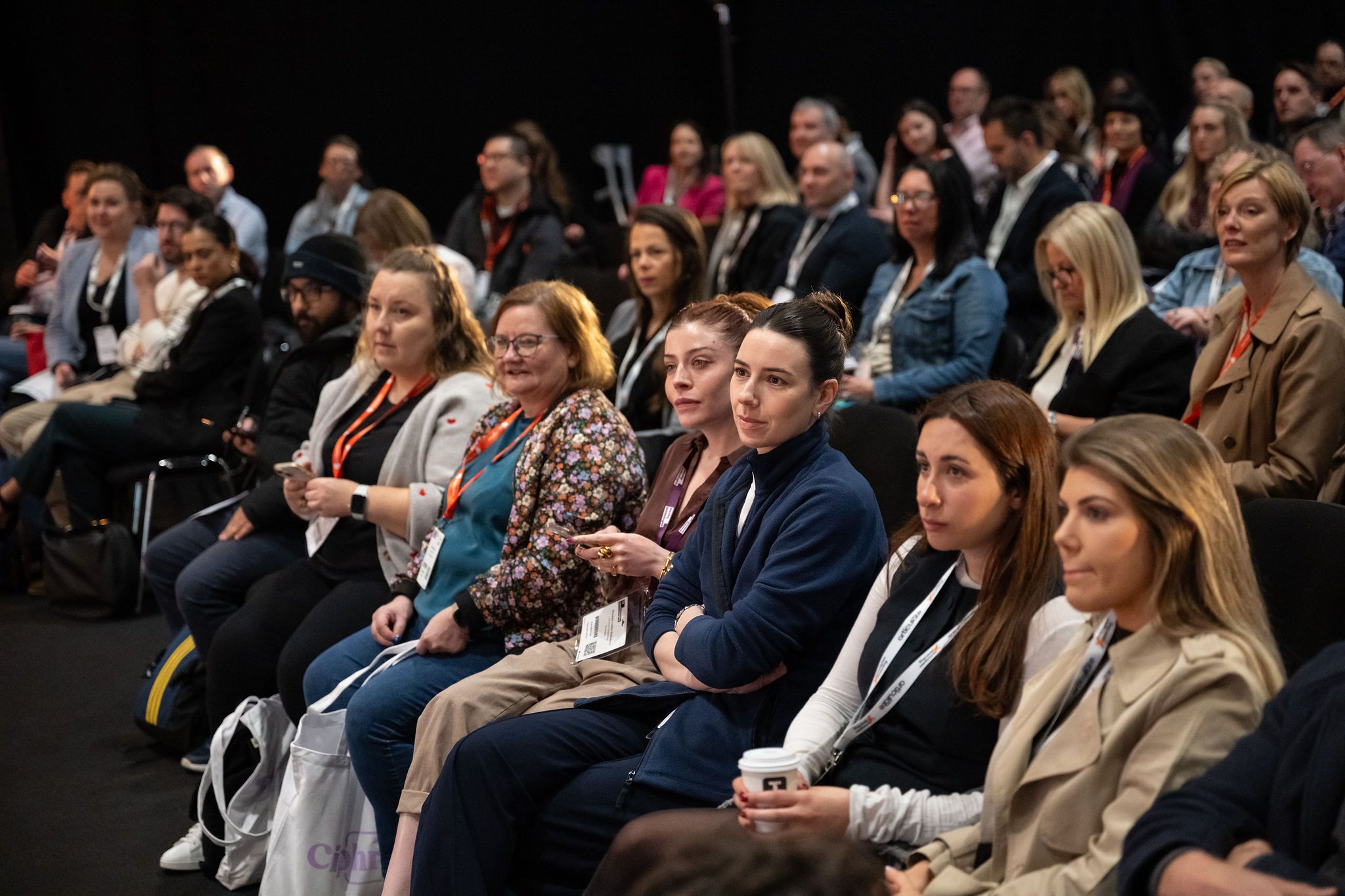 An audience during 2025's Innovation & AI Competition.