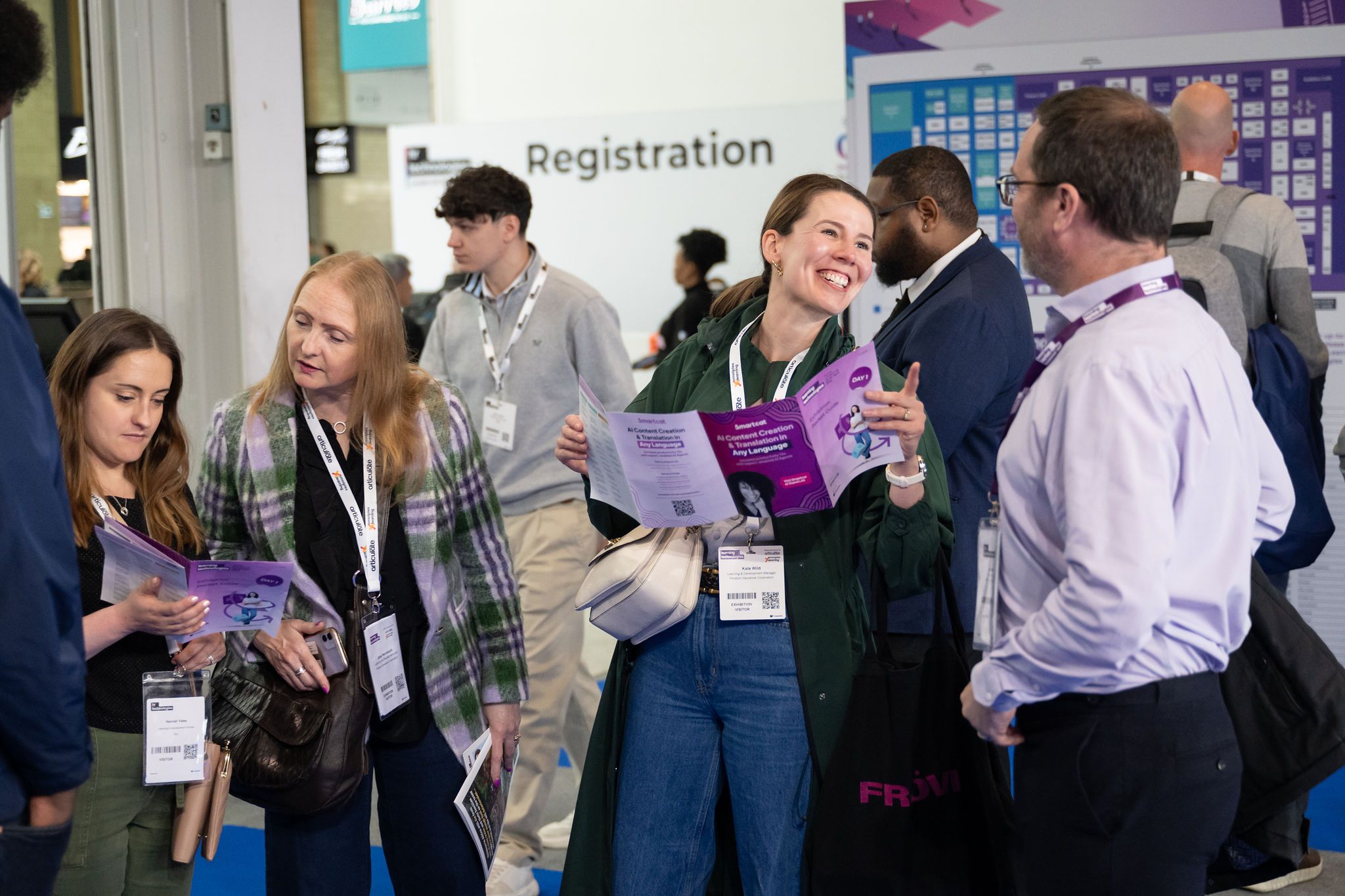 A busy aisle from HR Technologies UK