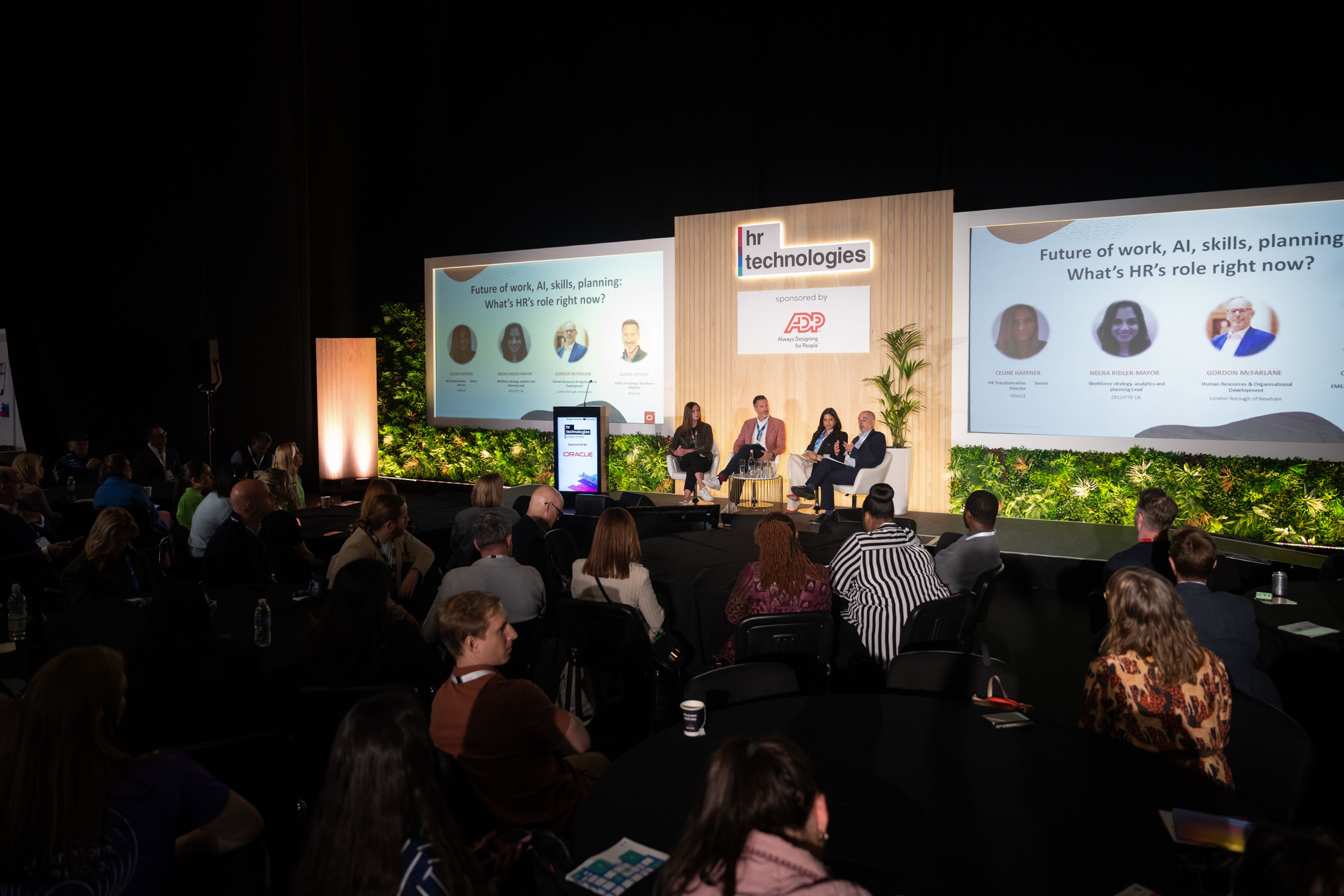 A Keynote session at HR Technologies UK