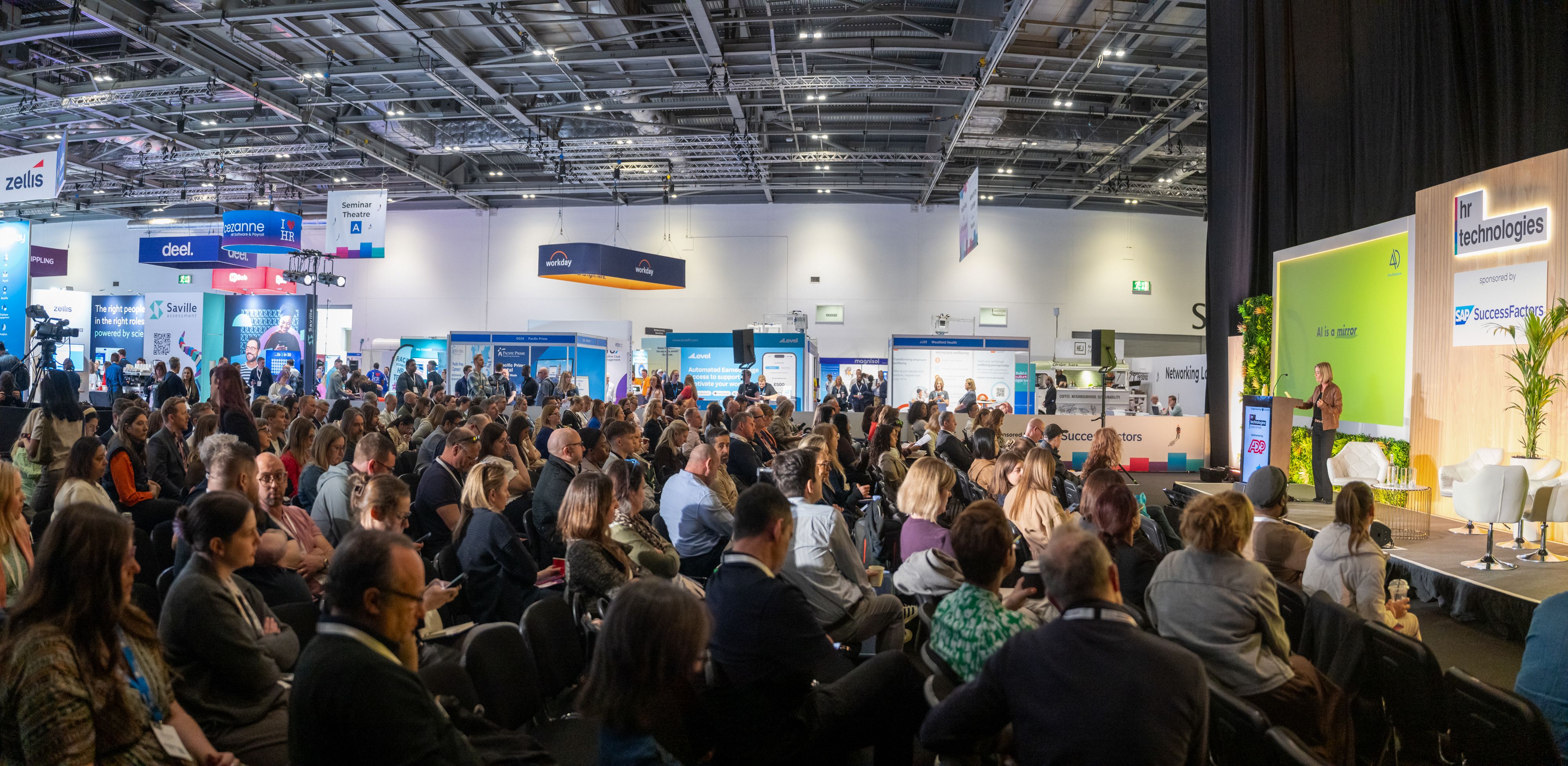 A Keynote session at HR Technologies UK