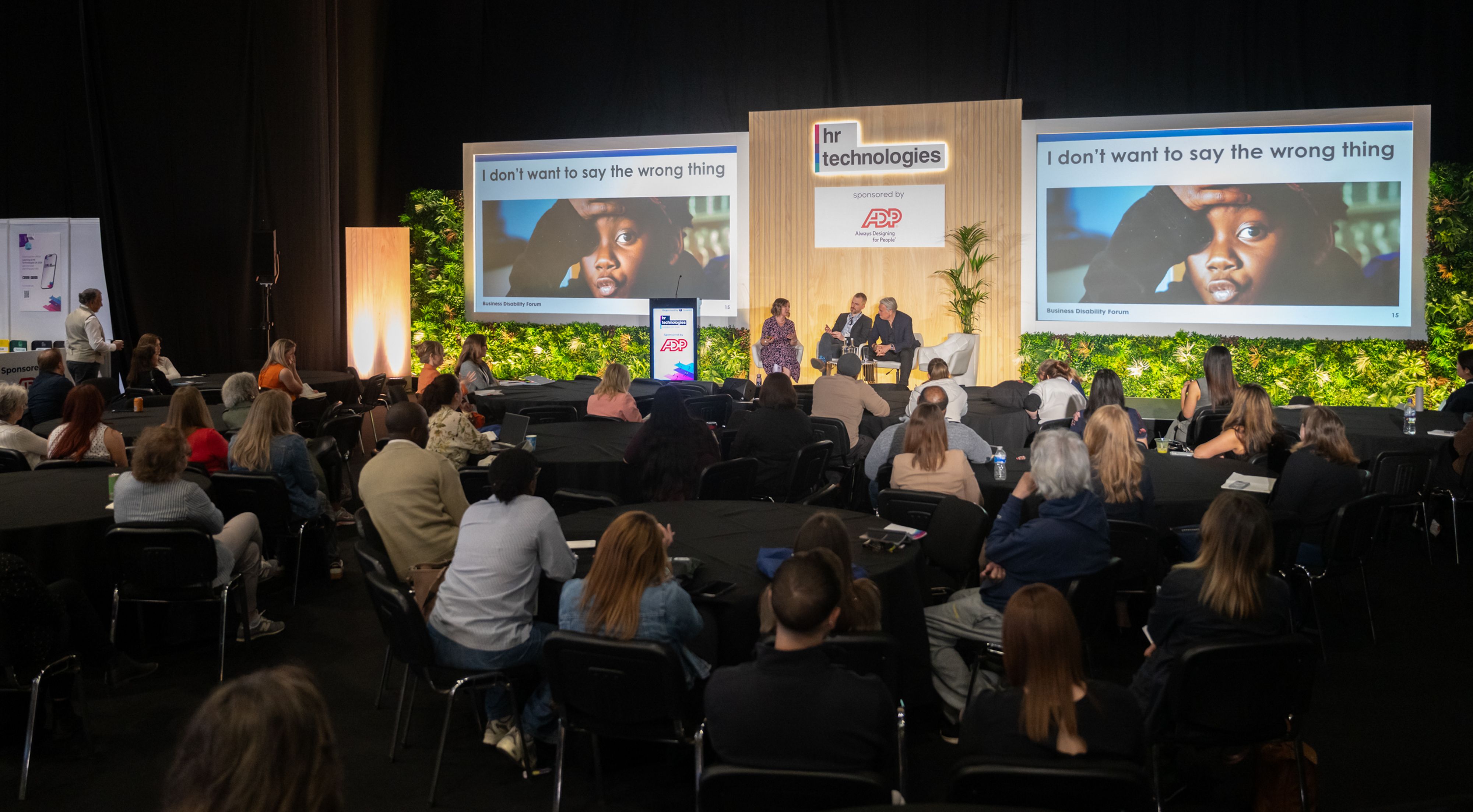 A Keynote session at HR Technologies UK