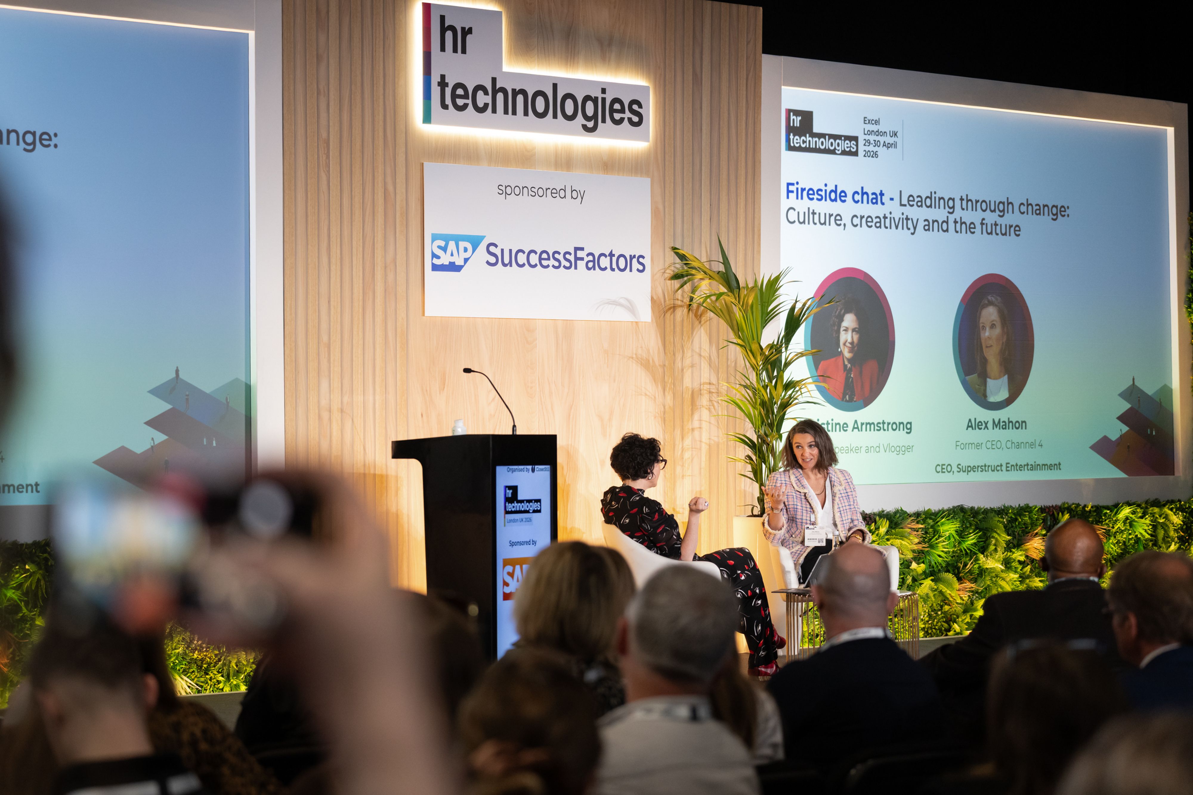 A Keynote session at HR Technologies UK