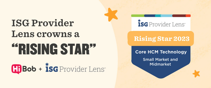 ISG Provider Lens™ HCM Technology 2024 Declares HiBob a “Rising Star” in HCM for Small and Mid-Markets