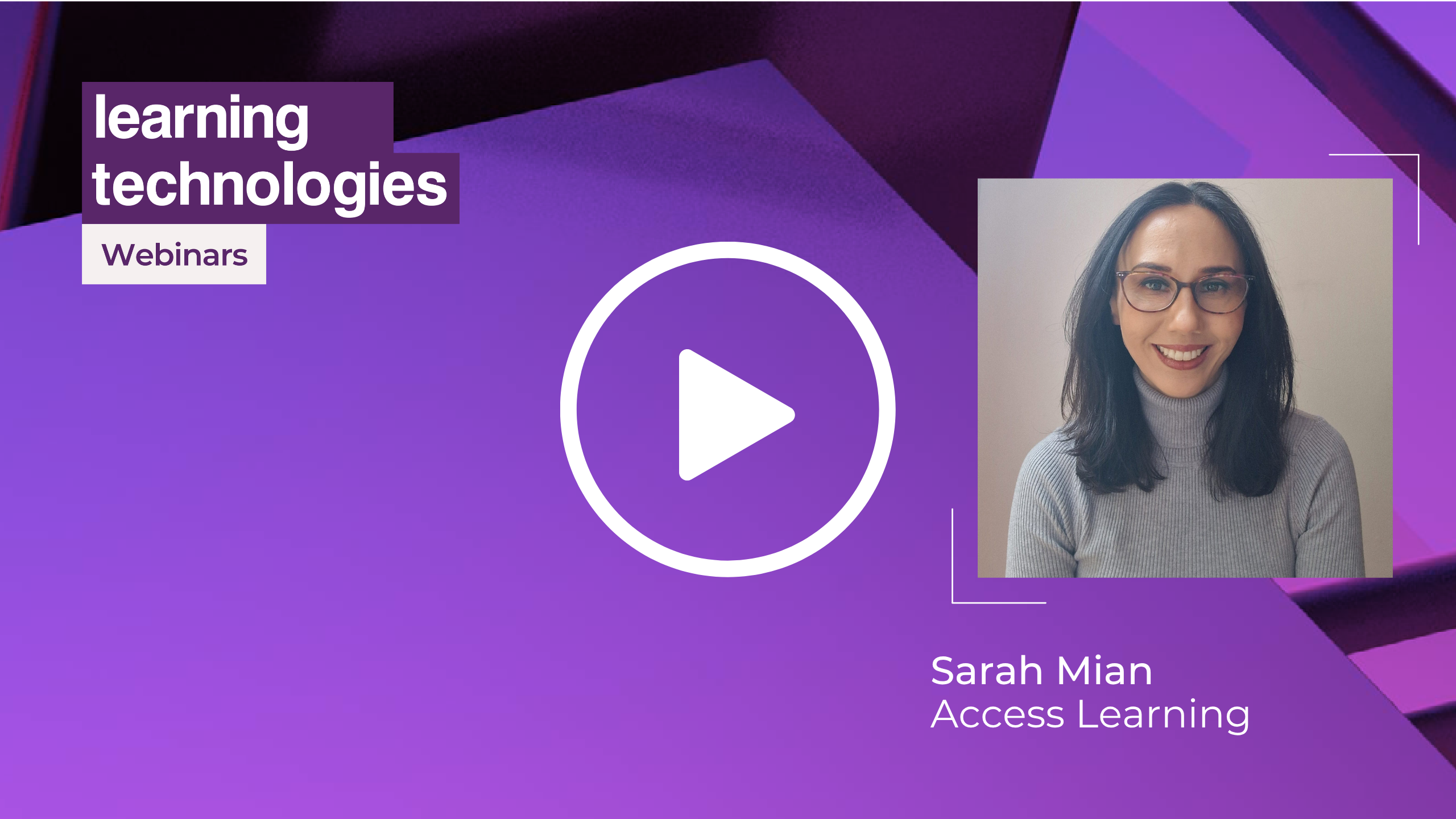 Watch Access Learning's webinar