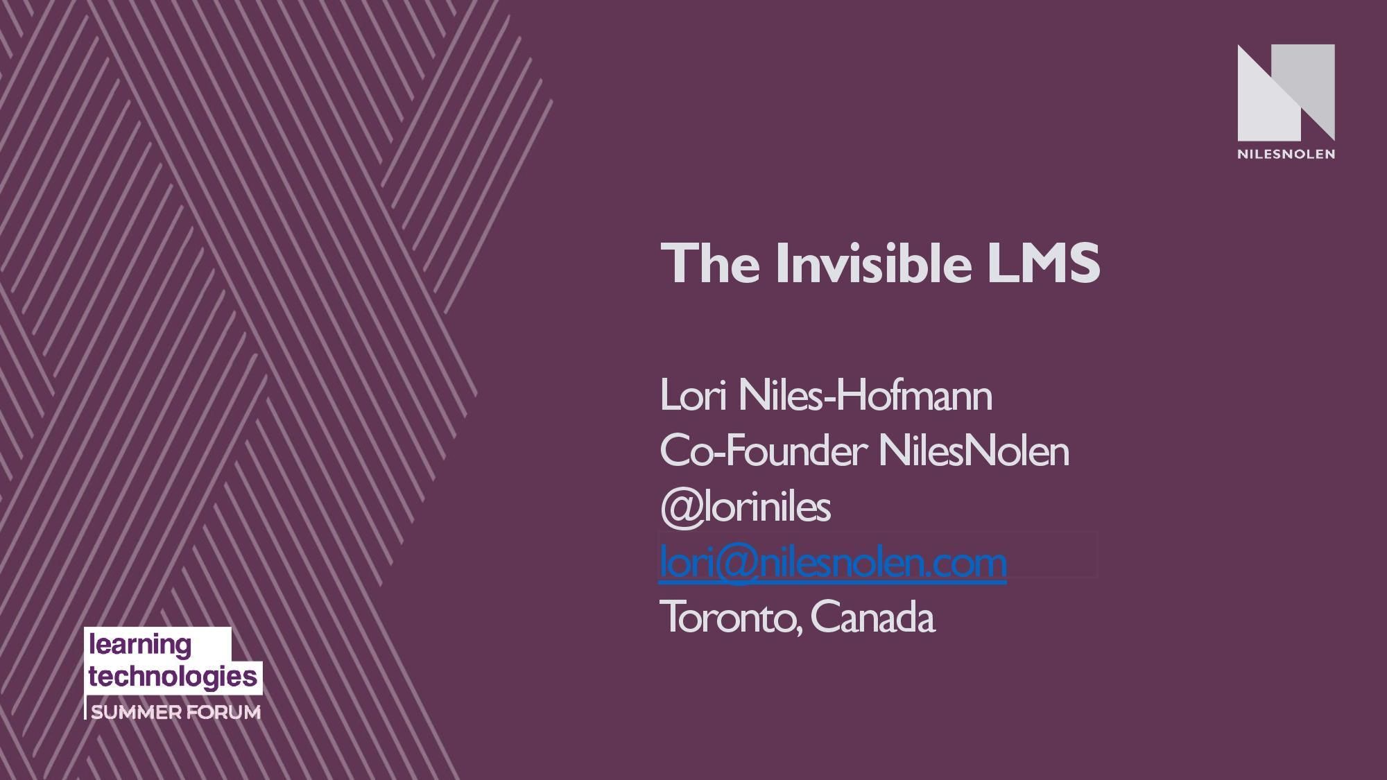 The Invisible LMS