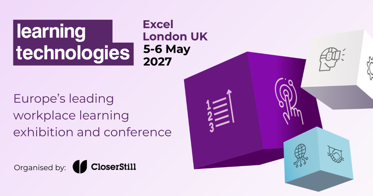 Learning Technologies London banner