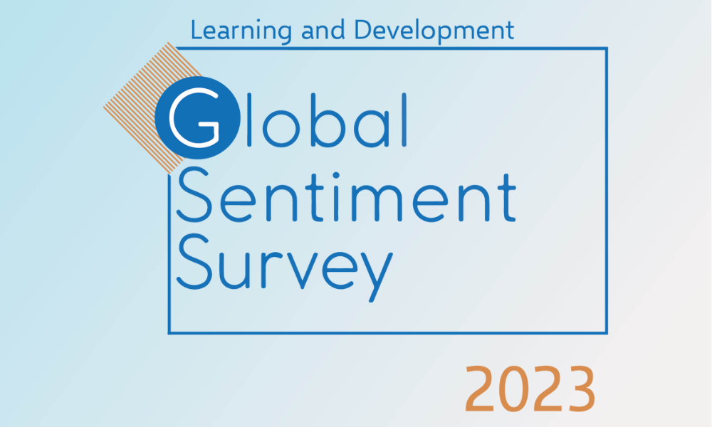 What do the Global Sentiment Survey 2023 results say about L&D this year?