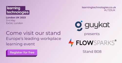 GuyKat to Showcase FLOWSPARKS at Learning Technologies