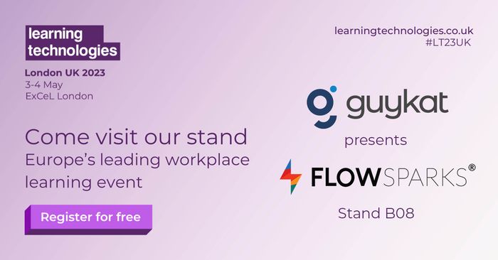 GuyKat to Showcase FLOWSPARKS at Learning Technologies