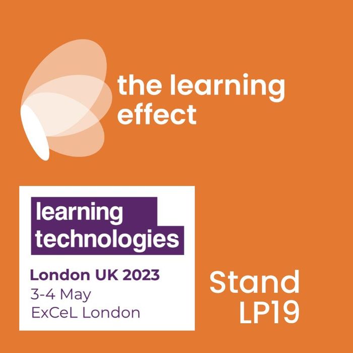 The Learning Effect Exhibiting at Learning Technologies for the First Time