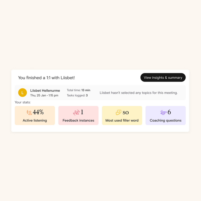 Meeting Insights & Summary