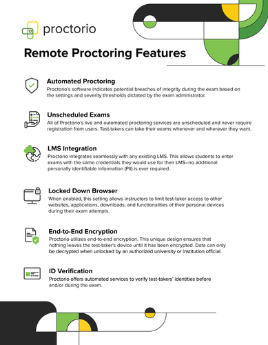 Automated Online Proctoring