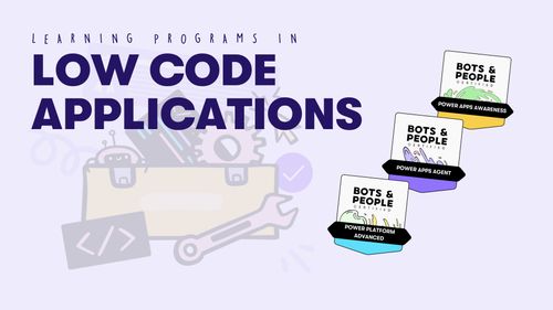 Learning Programs in Low Code Applications