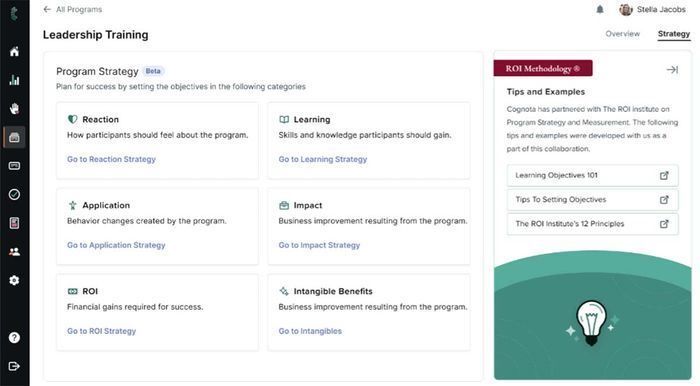 Cognota's Learning Operations Platform