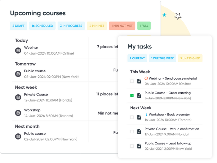 Training and Course Management System