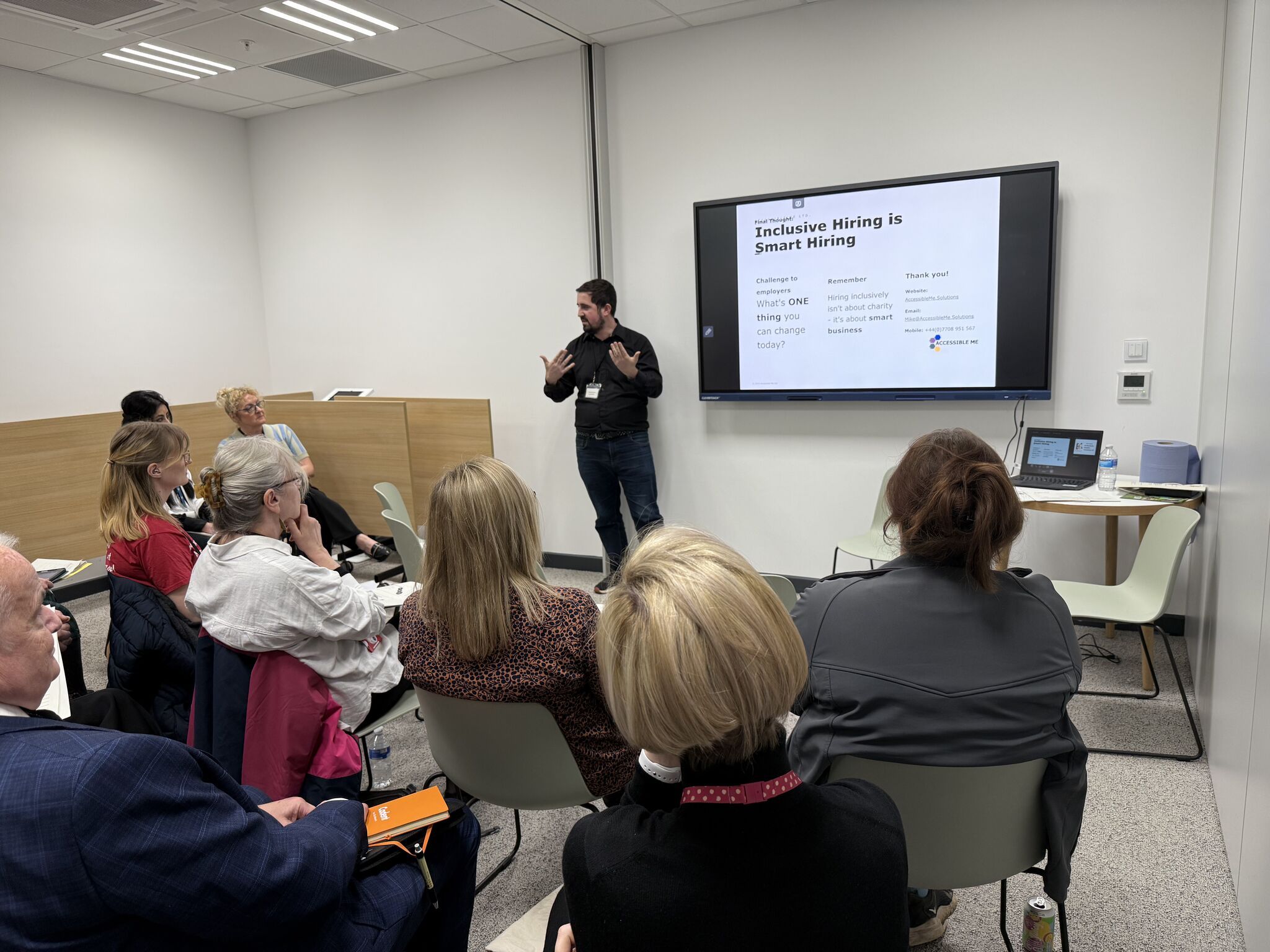 Live Accessibility Training & Workshops