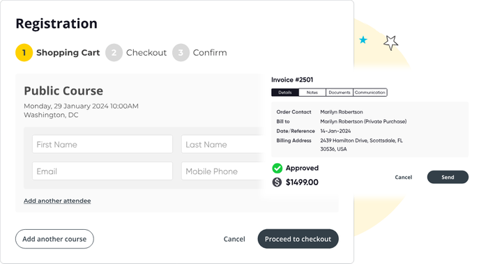 Course Booking System