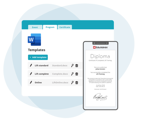 Digital certificates and diplomas