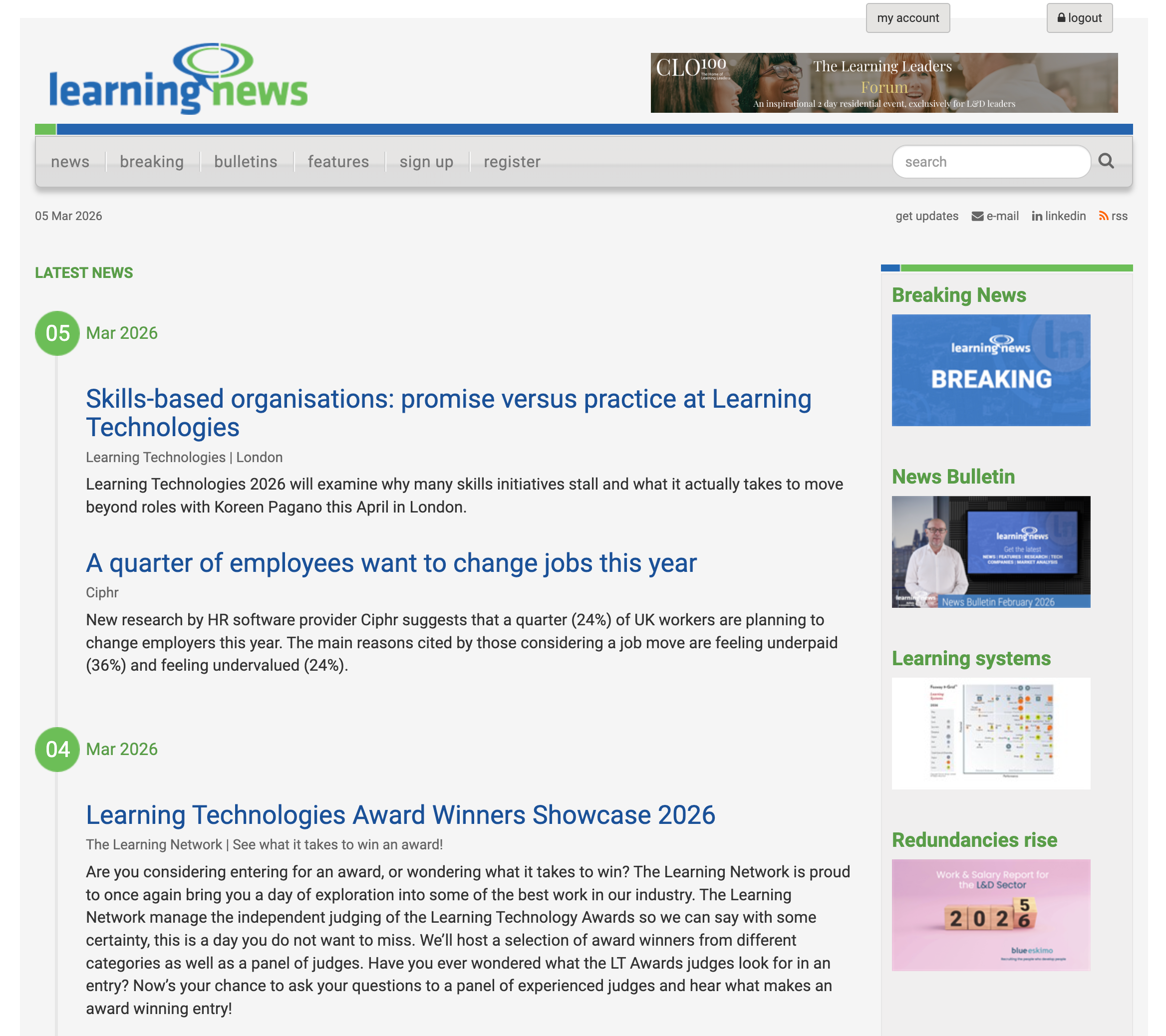 Publisher subscription - Learning Technologies 2027