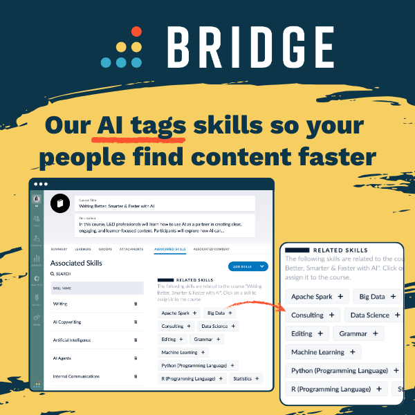Bridge LMS: Revolutionising Skills Development with AI-Powered Features