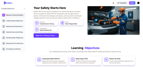 Edplay - Conversational AI Course Builder