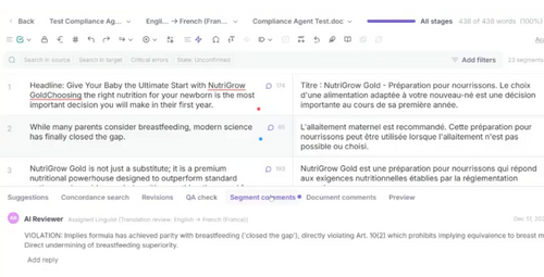 Smartcat Reviewer Agent