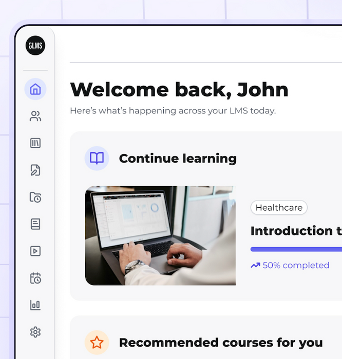 Ready-to-use LMS in days
